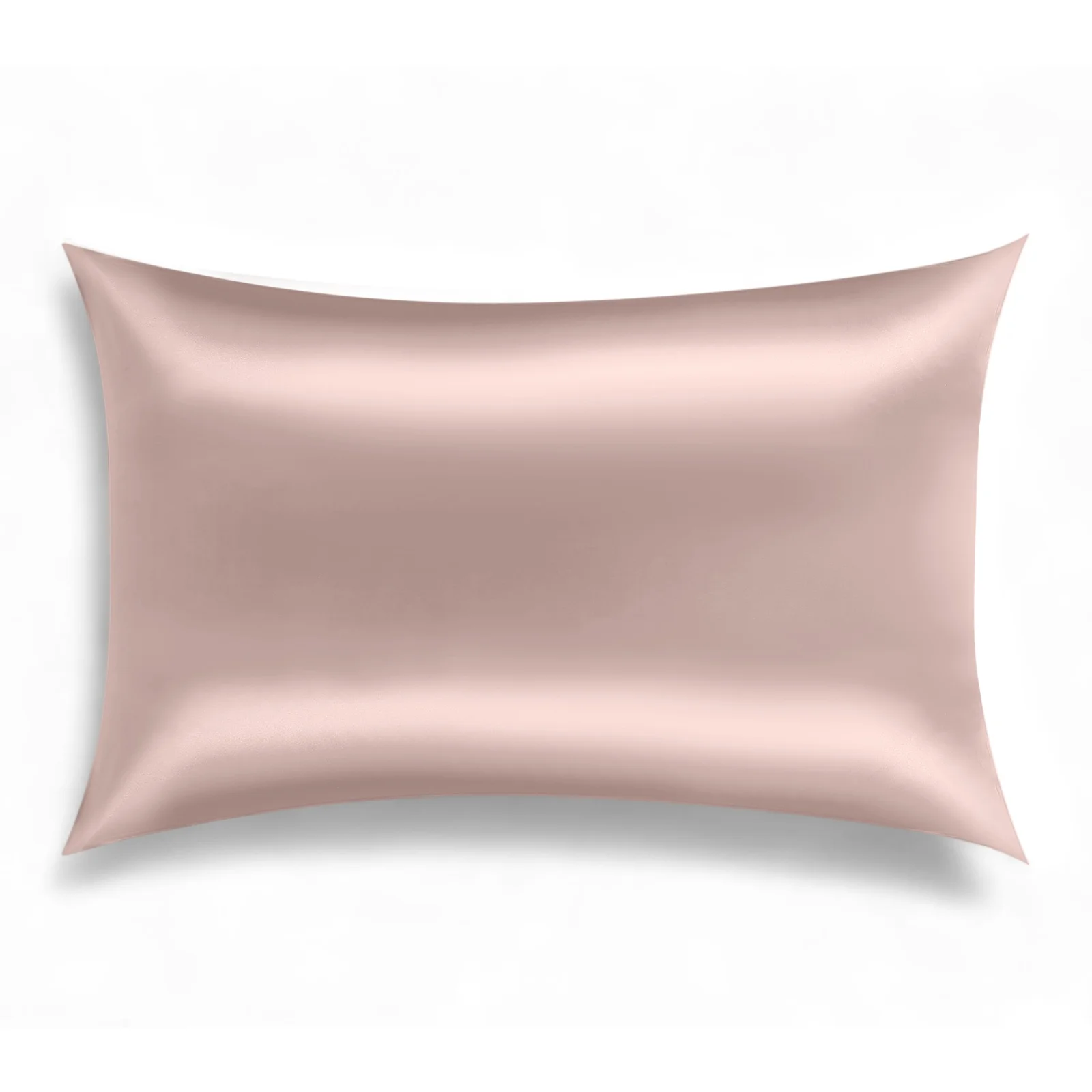 silk pillowcase for hair and skin health, both sides with hidden zipper, 1pc standard 50x75 cm